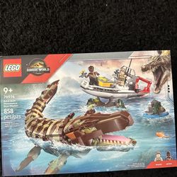 Lego Jurassic World Mosasaurus Boat Mission