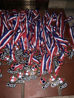 Cheerleading medals brand new sold all together