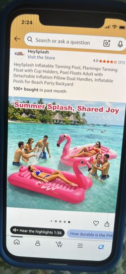 Flamingo Inflable Para Albercas