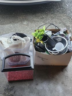 5 Gallon Fish Tank, 1.5 Gallon Tank, And All The Extras