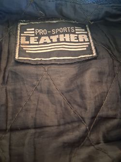 Sports Pro Leather Jacket
