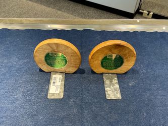 Myrtle Wood Book Ends
