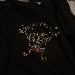 Medium- spongebob 2020 teddy fresh hoodie