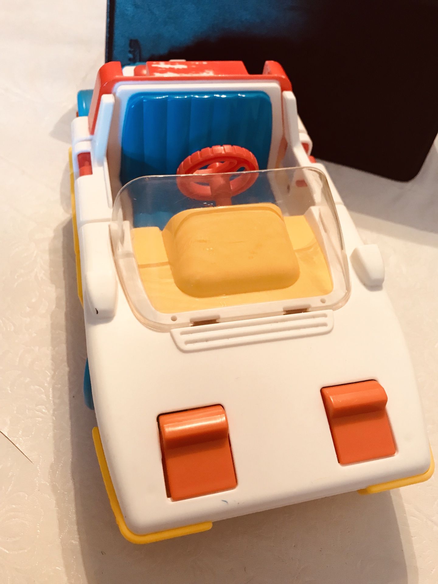 12’ inch Vintage Chicco toy Rally Car Made in Italy