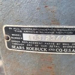 24inch Scroll Saw Craftsman