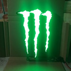 Monster Energy Light Promo Sign Large