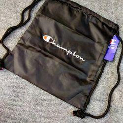 New  Champion double Up sling carry sack black unisex 