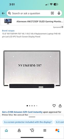 15.6 laptop Screen Replacement