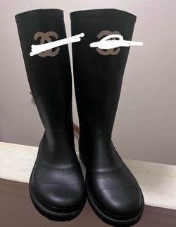 Chanel Rainboots