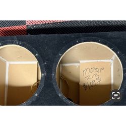 Custom Made Ported Box For 12in Subs