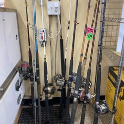 Fishing Rods And Reels For Sale
