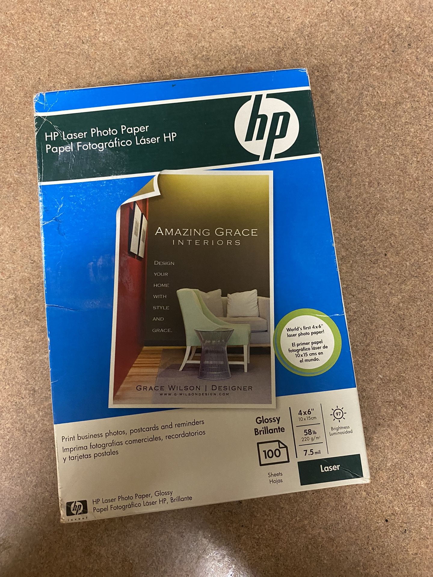 HP Laser Photo Paper - 100 Ct