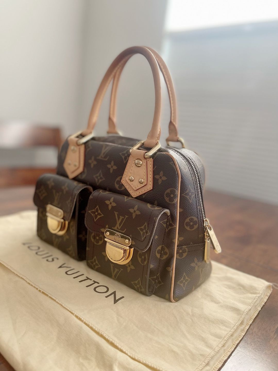 Louis Vuitton Monogram M40026 Manhattan PM