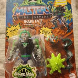 Mattel Masters of the Universe Snake Face Action Figure