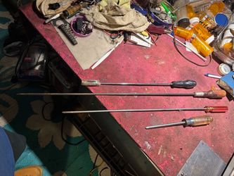16 inch BNC removal tool and Phillips screw drivers