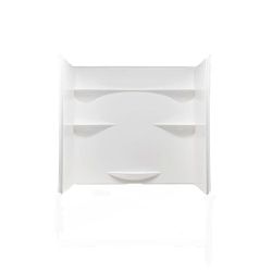 Aquatic
60 in. x 55.4 in. Back-piece In White