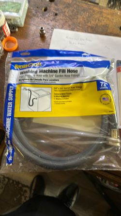 Washing machine fill hoes