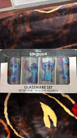 Stitch glass cups