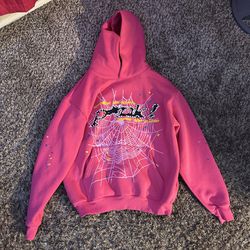 Sp5der hoodie V2 “Pink” Colorway