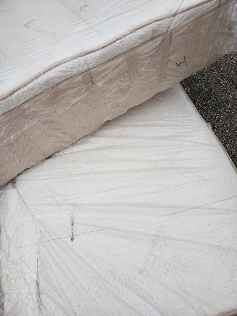 Twin Tempur Pedic Together They Make A King With Box Spring Free Delivery