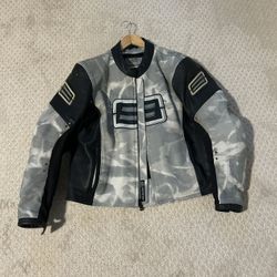 Men’s Shift Leather Motorcycle Jacket - XL