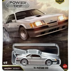 Hot Wheels Premium 1:64 Scale Diecast Model Car - "84 FORD MUSTANG SVO