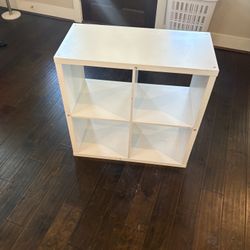 IKEA White Cubicle Bookshelf