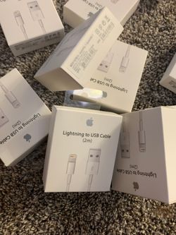 2 meters apple lighting charger . Great gift
