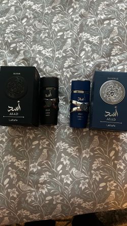 Lattafa Asad Elixir + Asad Zanzibar Cologne Bundle – Brand New