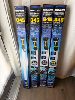 Under hood rechargeable work light
