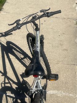 Mountain Bike with Knobby Tires