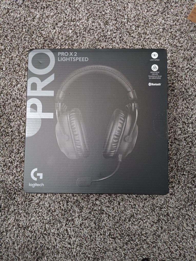 Pro X2 Logitech Headset (Mint Condition, Unopened)