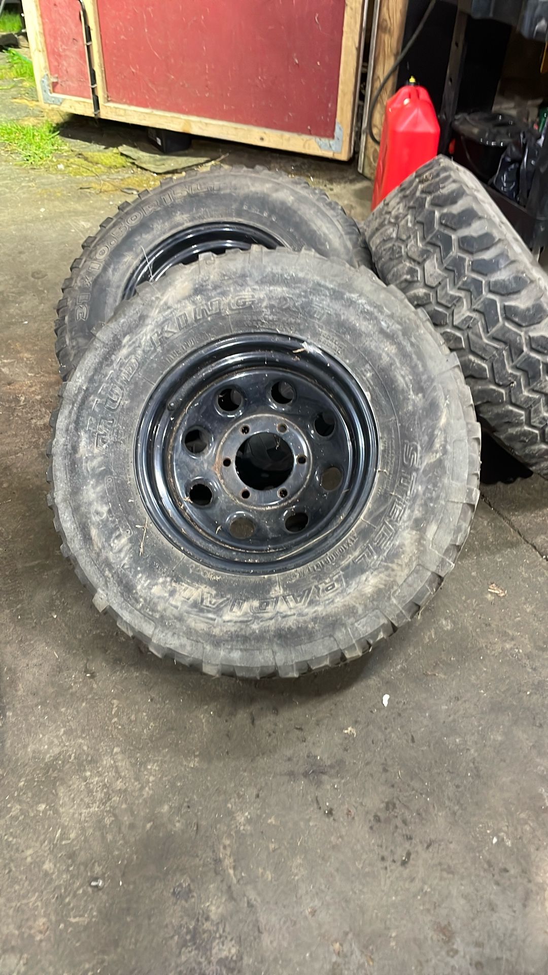 Wheels and tires six lug