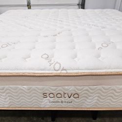 LIKE NEW! Loom & Leaf King Mattress - Delivery Available