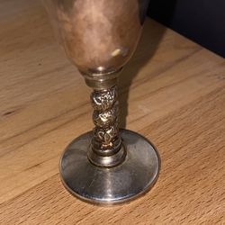 Silver Plated Goblet