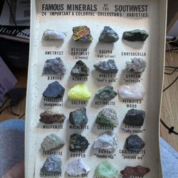 Vintage Mineral Set - Great Christmas Gift!! 