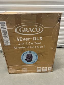 Graco 4Ever DLX 4-in-1 Convertible Car Seat – New Open Box – Maddox – 06/12/2025