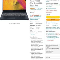 Brand New Lenovo IdeaPad  S340-81qg Laptop  Excellent Condition 