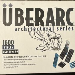 Rare Uberarc 1600 Piece Building Set Never Opened
