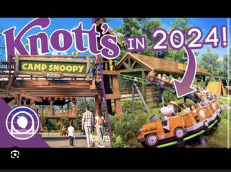3 KNOTTS TIX anyday **half off**