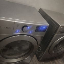 Ultra Large Smart wi-fi Enabled Front Load Washer and Dryer