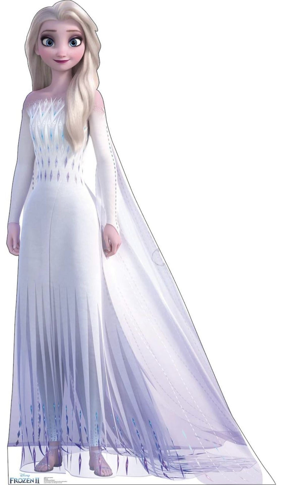 Frozen 2 Elsa Cut Out Board