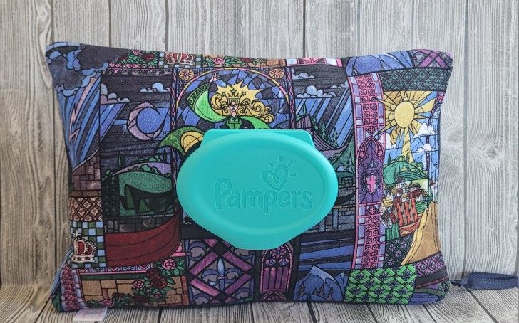 Beauty and the Beast Pampers Wipes Cover