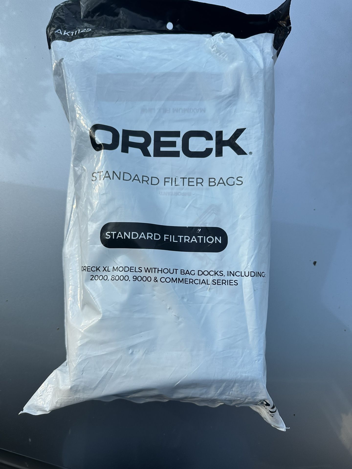 25 Pk Oreck XL 2000 8000 9000 Commercial Series Vacuum