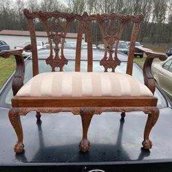 Chippendale Child’s Settee