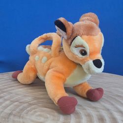 Disney Bambi Plush Zippered Handbag 14" long