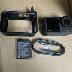 DJI action 4 4k action Camera With ND Filter And 128GB Memory Card 