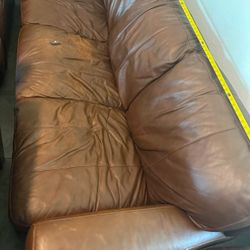 Real Leather Couch