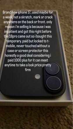 Brand new Iphone 17
