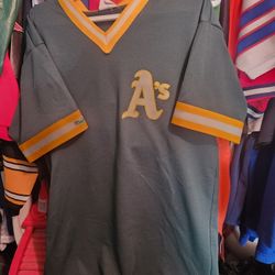 Vintage Oakland A's Shirt Lg
